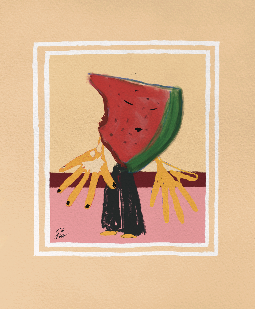 La Sandía - Art Print
